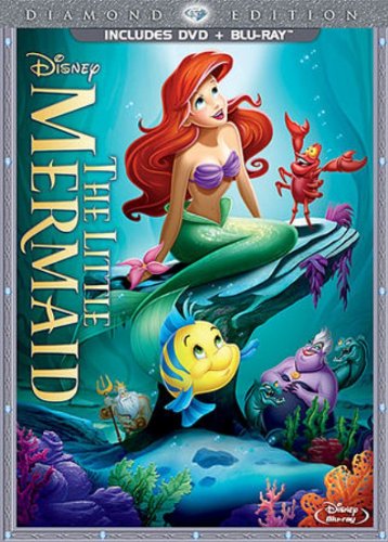 0786936834345 - THE LITTLE MERMAID (TWO-DISC DIAMOND EDITION: BLU-RAY / DVD IN DVD PACKAGING)