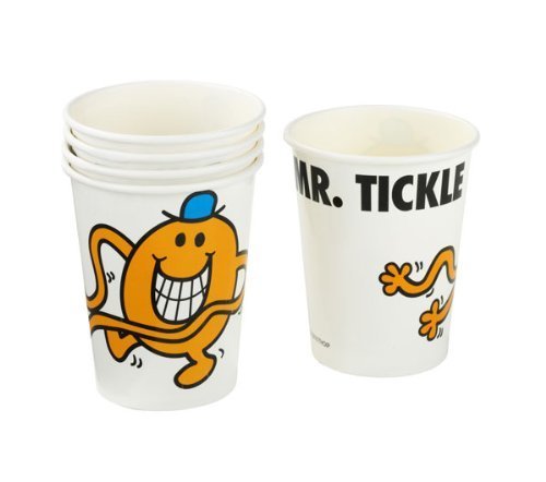 0787162826630 - TALKING TABLES 8-PIECE MR TICKLE MOTIF PAPER CUPS BY TALKING TABLES