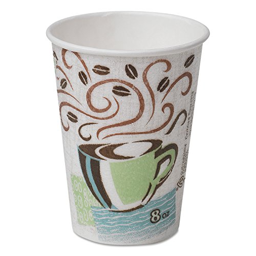 0078731985774 - DIXIE COFFEE DREAM DESIGN PERFECTOUCH 8 OZ HOT CUPS (CASE OF 1000)