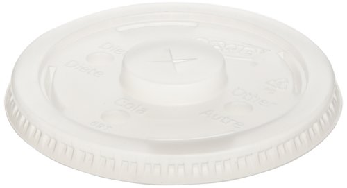 0078731987167 - DIXIE 914LSRD PLASTIC LID, WITH LONG SKIRT AND SELECTOR BUTTONS, FITS 12 OZ., 14 OZ., 16 OZ., AND 21 OZ. DIXIE PAPER COLD CUPS , TRANSLUCENT (12 PACKS OF 100)