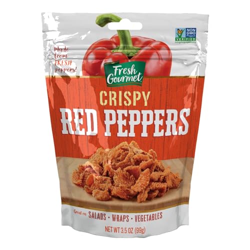 0787359175190 - FRESH GOURMET CRISPY RED PEPPERS LIGHTLY SALTED