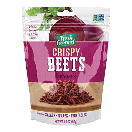 0787359179761 - FRESH GOURMET CRISPY BALSAMIC BEETS | 3.5 OUNCE, PACK OF 12 | LOW CARB | CRUNCHY SNACK AND SALAD TOPPER