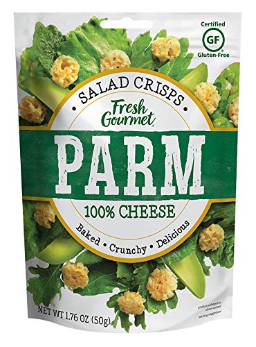 0787359190032 - FRESH GOURMET CHEESE CRISPS, PARMESAN, GREAT FOR SNACKING AND SALAD TOPPER, 1.76 OUNCE