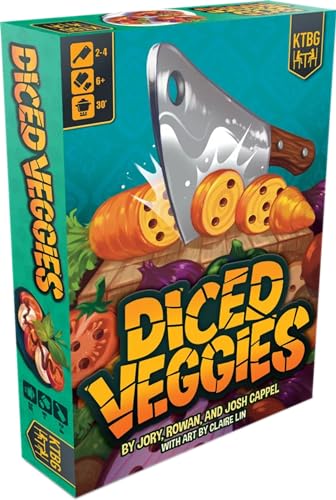 0787416368671 - DICED VEGGIES BY KTBG, PARTY BOARD GAME