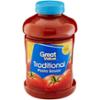 0078742122168 - GREAT VALUE TRADITIONAL PASTA SAUCE, 66 OZ
