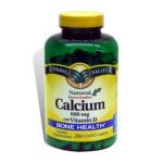 0078742634388 - NATURAL EASY TO SWALLOW WITH VITAMIN D BONE HEALTH CALCIUM DIETARY SUPPLEMENT 600 MG LB LB LB LB, 3.06 INXIN3.06 INXIN5.47 IN,250 COUNT