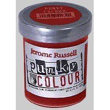 0787461038338 - JEROME RUSSELL SEMI PERMANENT PUNKY COLOUR HAIR CREAM 3.5OZ FLAME # 1432