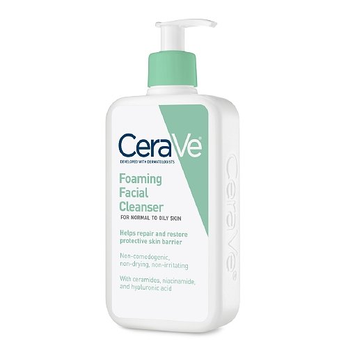 0787461202746 - CERAVE FOAMING FACIAL CLEANSER, 12 OZ (PACK OF 4)