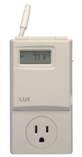 0787461495414 - LUX WIN100 HEATING & COOLING PROGRAMMABLE OUTLET THERMOSTAT