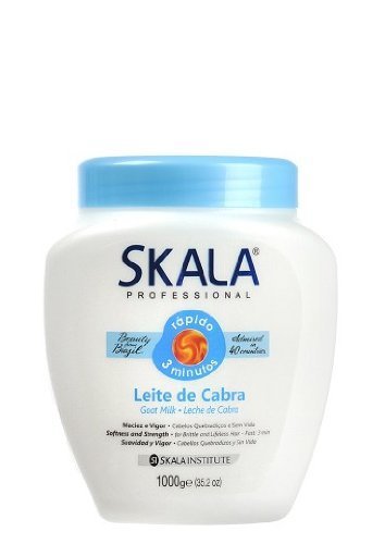 0787461528976 - BRAZILIAN HAIR CARE LEITE DE CABRA (GOAT MILK HAIR TREATMENT CREAM) 1000G BY SKALA BY SKALA