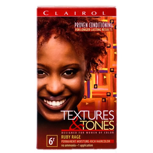 0787461643587 - CLAIROL PROFESSIONAL TEXTURES AND TONES PERMANENT HAIR COLOR, RUBY RAGE