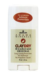 0787461652299 - CLAY DRY SOLID UNSCENTED ZION HEALTH 2.5 OZ SOLID