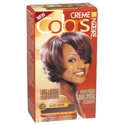 0787461714980 - CREME OF NATURE COLORS CONDITIONING CREME GEL HAIR COLOR: 7.31 GOLDEN BROWN