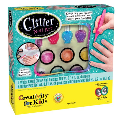 0787461830116 - CREATIVITY FOR KIDS GLITTER NAIL ART