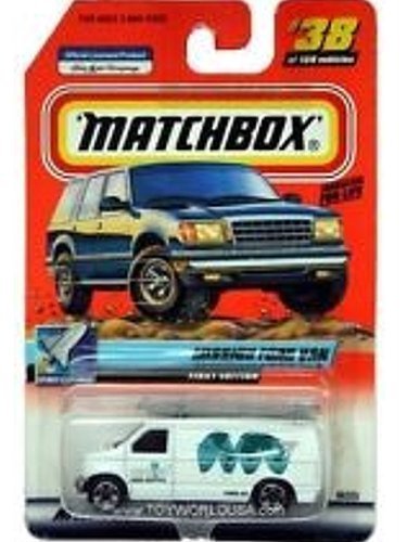 0787551352825 - MATCHBOX 1999-38 OF 100 SERIES 8 SPACE EPLORER FIRST EDITION MISSIN FORD VAN 1:64 SCALE BY MATTEL, INC.