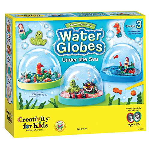 0787551462920 - CREATIVITY FOR KIDS MAKE YOUR OWN WATER GLOBES - UNDER THE SEA SNOW GLOBES
