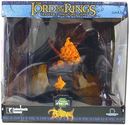 0787551933406 - TMG COMBAT HEX: THE BALROG VS GANDALF BOX SET (LORD OF THE RINGS) BY SABERTOOTH GAMES