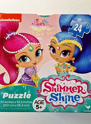 0787637909486 - NICKELODEON SHIMMER AND SHINE JIGSAW PUZZLE - 24 PIECE IN A SQUARE BOX