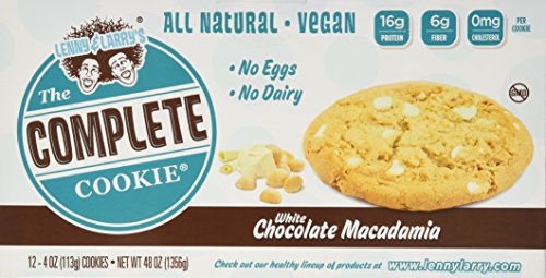 0787692835607 - LENNY & LARRY'S THE COMPLETE COOKIE, WHITE CHOCOLATE MACADAMIA, 12 COUNT
