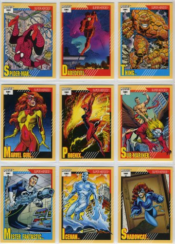 0787718901521 - 1991 IMPEL MARVEL UNIVERSE SERIES-II 162-CARD NEW COMPLETE BASE SET IN COLLECTOR PAGES