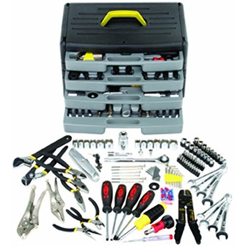 0787721476535 - 4-DRAWER TOOL CHEST WITH 105-PIECE TOOL KIT BY NATI