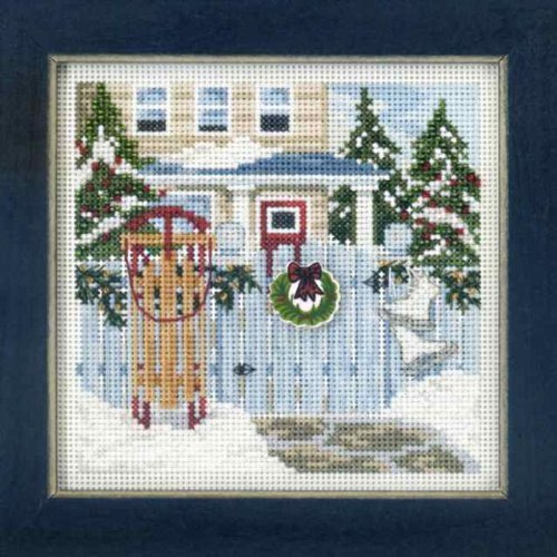 0787732102478 - HOLIDAY MEMORIES - BEADED CROSS STITCH KIT MH143304 - BUTTONS & BEADS 2013 WINTER BY WICHELT