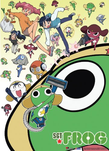 0787732621320 - SERGEANT FROG GROUP FABRIC POSTER BY GE ANIMATION