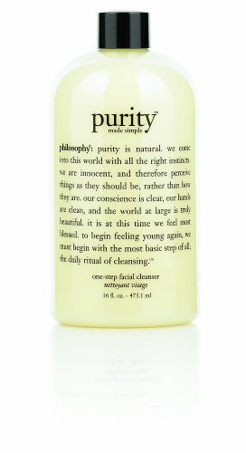 0787734174664 - PHILOSOPHY PURITY MADE SIMPLE ONE-STEP FACIAL CLEANSER, 16 OUNCES