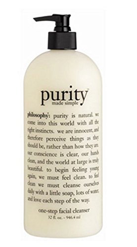 0787734243377 - PHILOSOPHY PURITY MADE SIMPLE ONE STEP FACE CLEANSER 32 OZ JUMBO