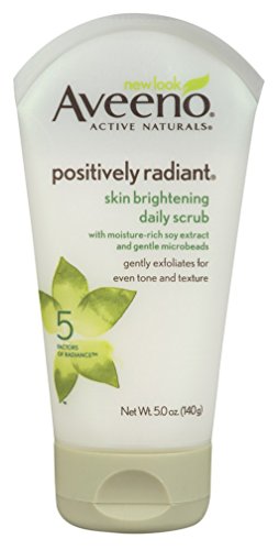 0787734333009 - (2 PACK) AVEENO POSITIVELY RADIANT SKIN BRIGHTENING DAILY SCRUB, 5 OUNCE EA.