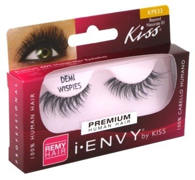 0787734480963 - KISS I ENVY BEYOND NATURALE 01 LASHES DEMI WISPIES (6 PACK)