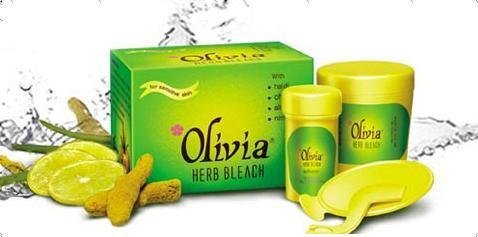 0787734499736 - OLIVIA HERB BLEACH FOR FACE, ARMS AND BODY 25G (PACK OF 2) BY OLIVIA