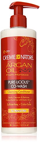 0787734574464 - CREME OF NATURE PURE-LICIOUS CO-WASH CLEANSING CONDITIONER, 12 OUNCE