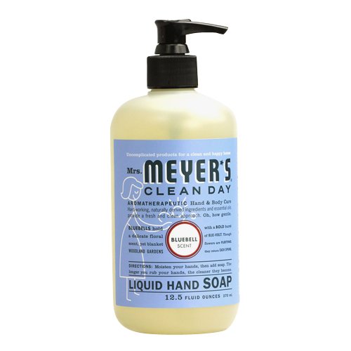 0787734783071 - MRS. MEYER'S LIQUID HAND SOAP, BLUEBELL, 12.5 FLUID OUNCE