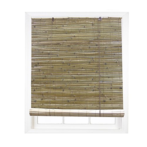 0787739975433 - RADIANCE 0108108 LAGUNA BAMBOO SHADE ROLL UP BLIND, NATURAL, 72-INCH WIDE BY 72-INCH LONG