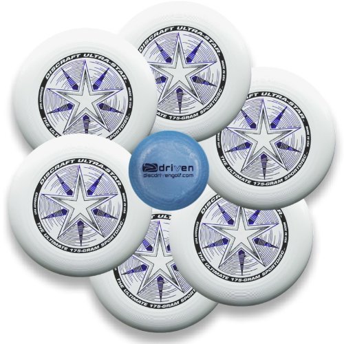 0787766628876 - DISCRAFT ULTRA STAR - SET OF 6 WHITE 175G ULTIMATE DISCS BY DISCRAFT