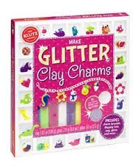 0787793023569 - MAKE CLAY CHARMS & MAKE GLITTER CLAY CHARMS KIT BY KLUTZ
