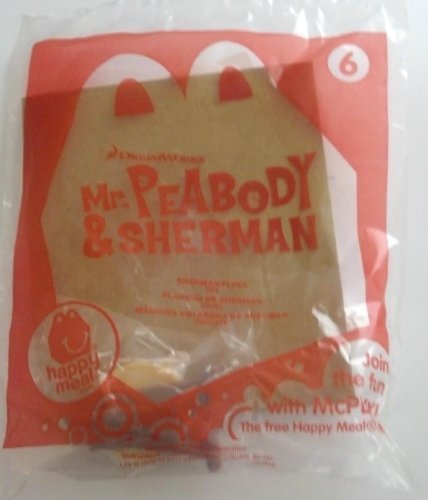 0787793313172 - MR. PEABODY & SHERMAN MCDONALD HAPPY MEAL TOY # 6 SHERMAN FLYER