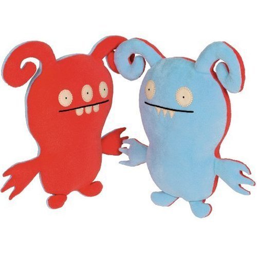 0787793597688 - UGLYDOLL LITTLE UGLY TURNY BURNY, RED AND BLUE BY UNKNOWN
