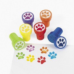 0787793783982 - 24 PAW PRINT STAMPERS BY FUN EXPRESS