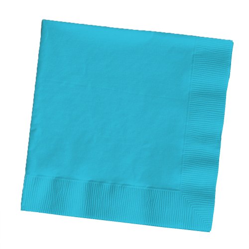 0787799075470 - CREATIVE CONVERTING TOUCH OF COLOR 2-PLY 50 COUNT PAPER LUNCH NAPKINS, BERMUDA BLUE