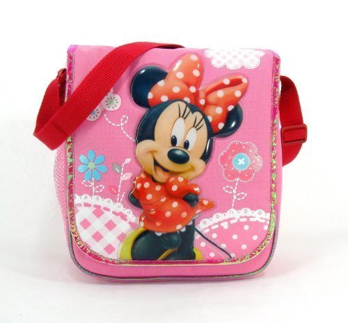 0787799210239 - MINNIE MOUSE INSULATED LUNCH TOTE - MINNIE IS RED DRESS WITH WHITE POKKA DOT BY DISNEY