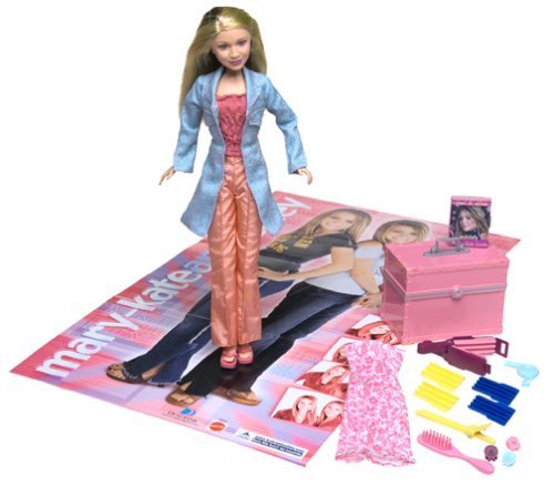 0787799386873 - MARY-KATE AND ASHLEY CURL & STYLE DOLL BY MATTEL