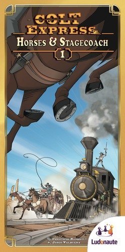 0787799494875 - COLT EXPRESS: HORSES AND STAGECOACH EXPANSION BY LUDONAUTE
