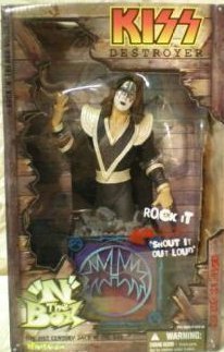0787799723067 - KISS ACE FREHLEY DESTROYER N THE BOX JACK IN THE BOX FIGURE BY ART ASYLUM