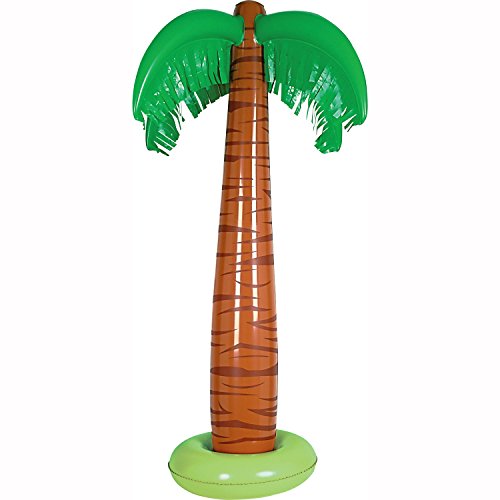 0787799746967 - INFLATABLE PALM TREE PARTY ACCESSORY (1 COUNT) (1/PKG)