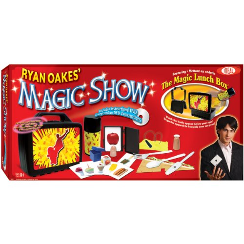 0787799788547 - IDEAL RYAN OAKES 101-TRICK MAGIC SHOW WITH MAGIC LUNCH BOX SET AND INSTRUCTIONAL DVD