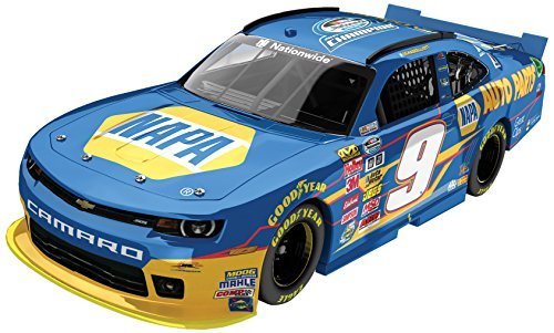 0787799830550 - LIONEL RACING CHASE ELLIOTT #9 NAPA 2014 CHEVY CAMARO NASCAR NATIONWIDE SERIES CHAMPIONSHIP ARC HOTO DIE-CAST CAR (1:24 SCALE) BY LIONEL RACING