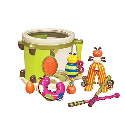 0787799935422 - B. PARUM PUM PUM DRUM SET - TEACHES MUSICAL DISCOVERY, RHYTHM, AND CREATIVITY - TONS OF PERCUSSION INSTRUMENTS - FOR AGES 3 AND UP