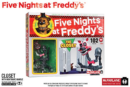 0787926120370 - MCFARLANE TOYS FIVE NIGHTS AT FREDDY'S THE CLOSET CONSTRUCTION SET